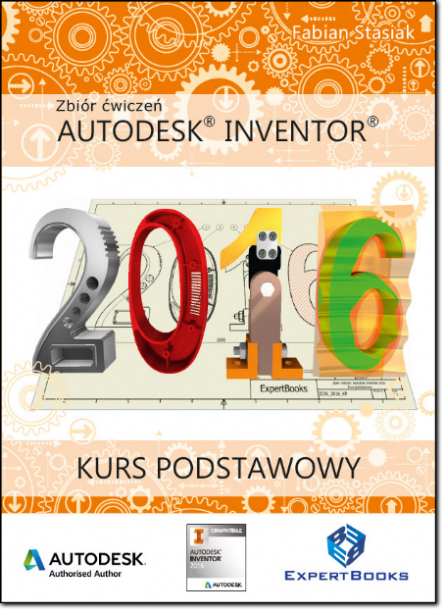 Książki do nauki Inventora 2016, książka Inventor 2016, fabian stasiak