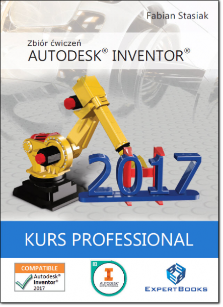 Książki do nauki Inventora 2017, książka Inventor 2017, fabian stasiak
