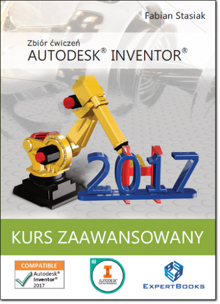 Książki do nauki Inventora 2017, książka Inventor 2017, fabian stasiak
